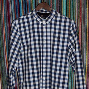 Fred Perry Gingham Oxford Shirt